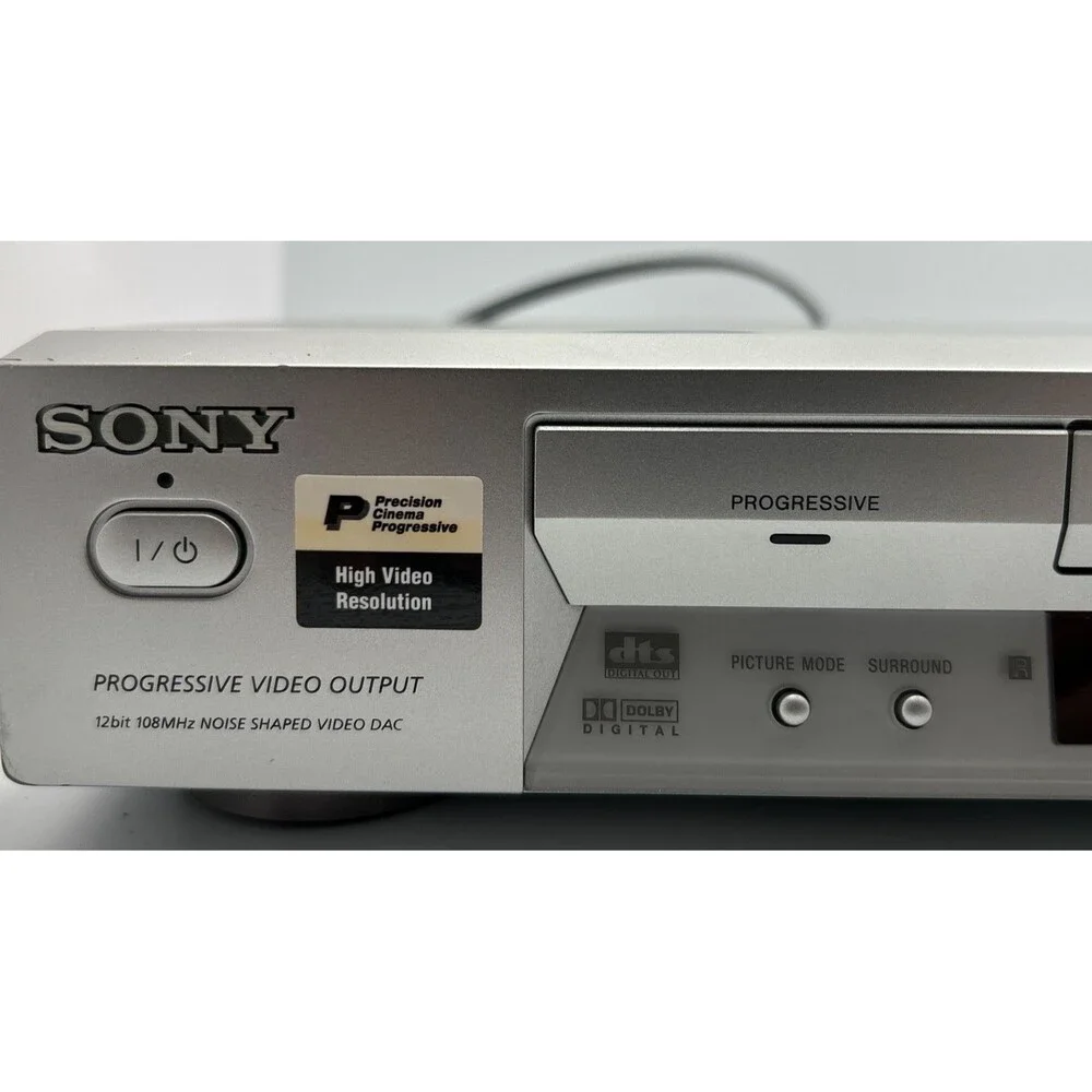 Sony DVP-NS715P CD/DVD Player Progressive Scan Silver Vintage No Remote
